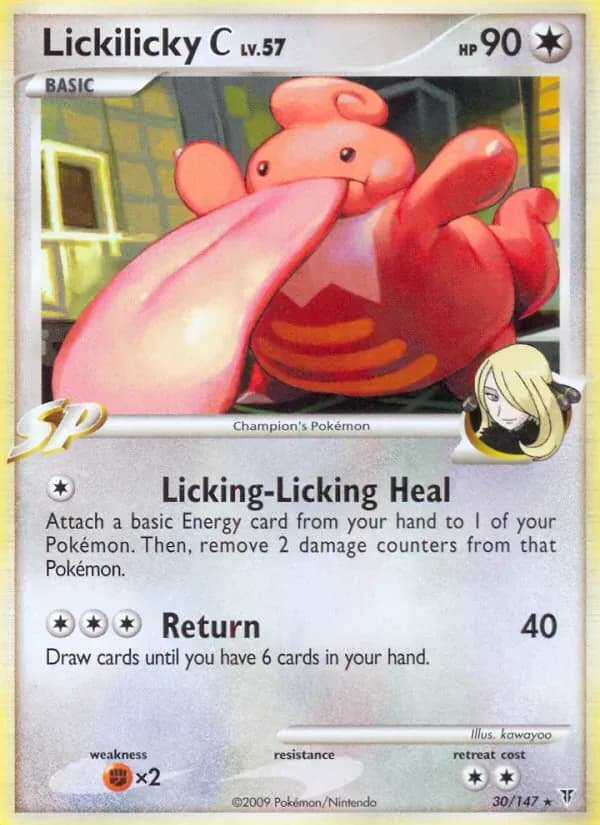 Lickilicky C 30/147 from Supreme Victors