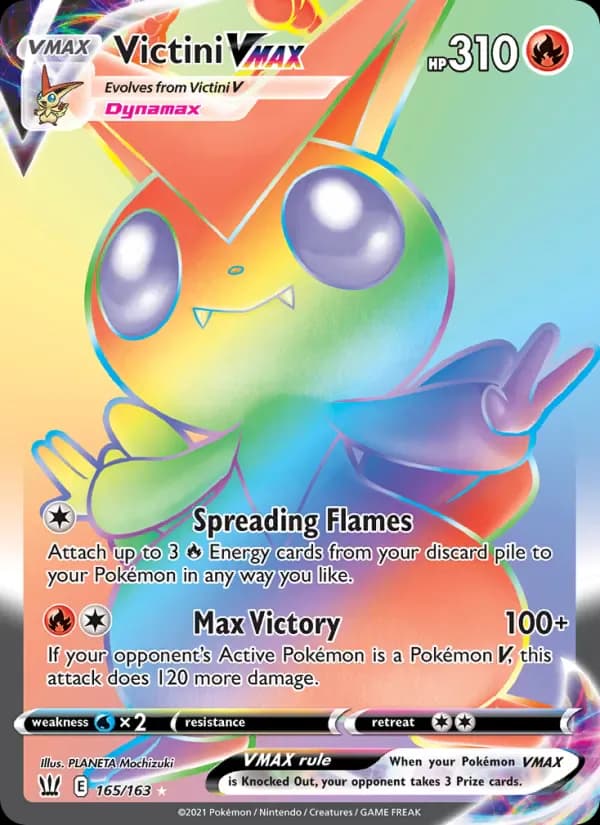 Victini VMAX 165/163 from Battle Styles