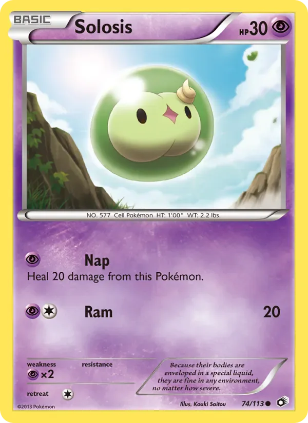 Solosis 74/113 from Legendary Treasures