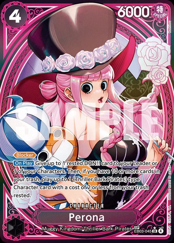 Perona EB03-045 Official alternate printing 2