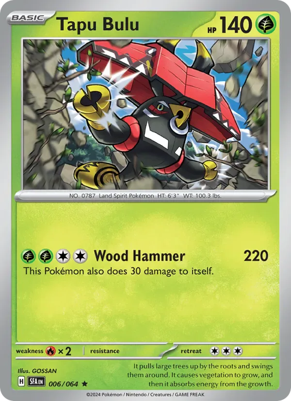 Tapu Bulu 006/64 from Shrouded Fable