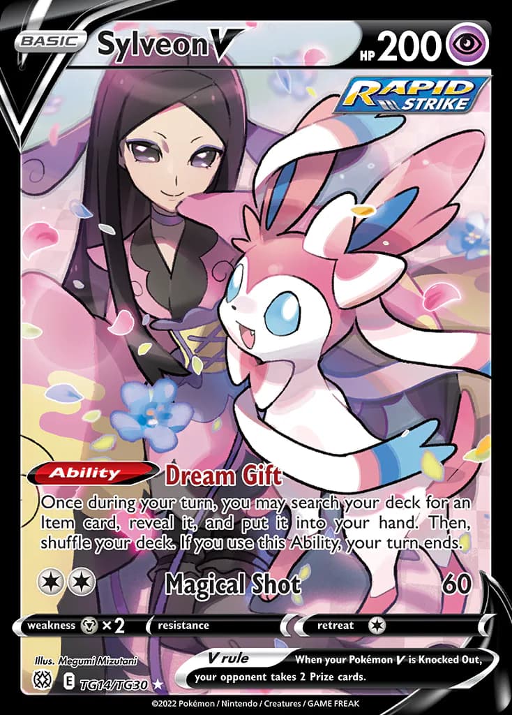 Sylveon V TG14/TG30 from Brilliant Stars