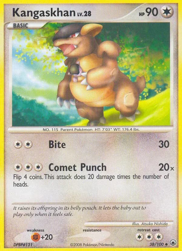 Kangaskhan 38/100 from Majestic Dawn