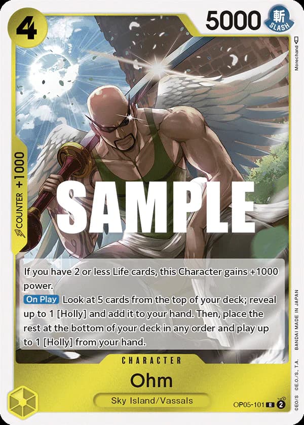 Ohm OP05-101 Standard printing