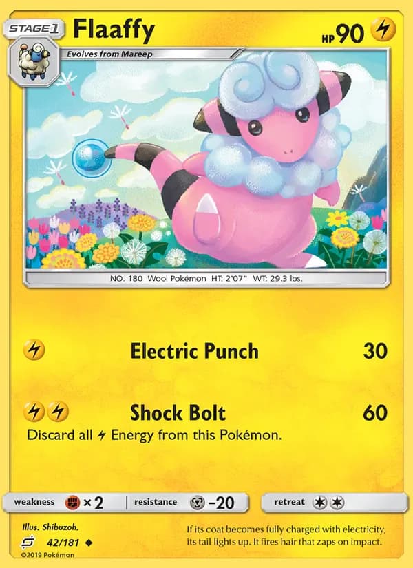 Flaaffy 42/181 from Team Up