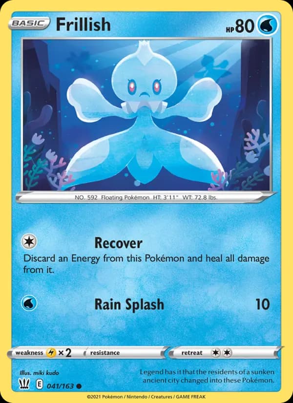 Frillish 41/163 from Battle Styles