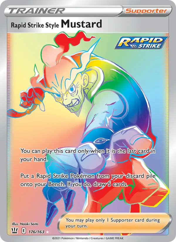 Rapid Strike Style Mustard 176/163 from Battle Styles
