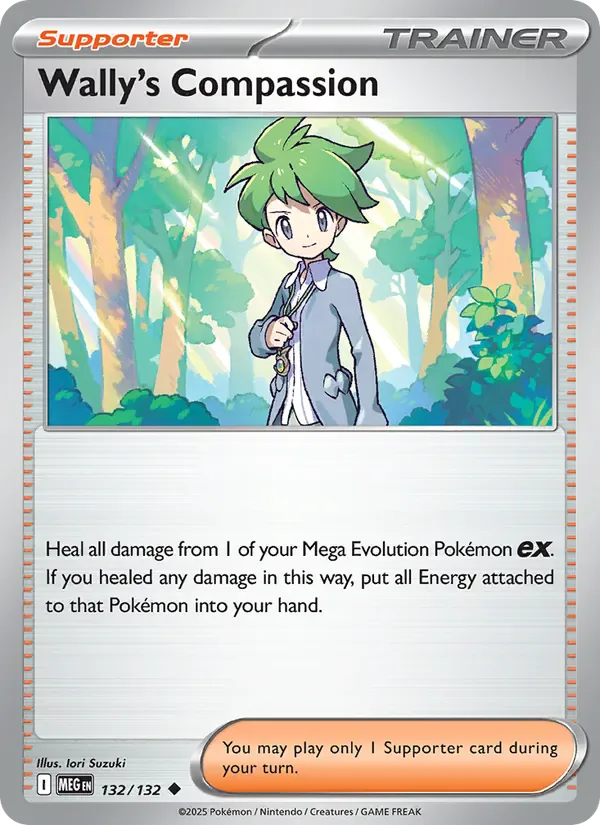 Wally's Compassion 132/132 from Mega Evolution