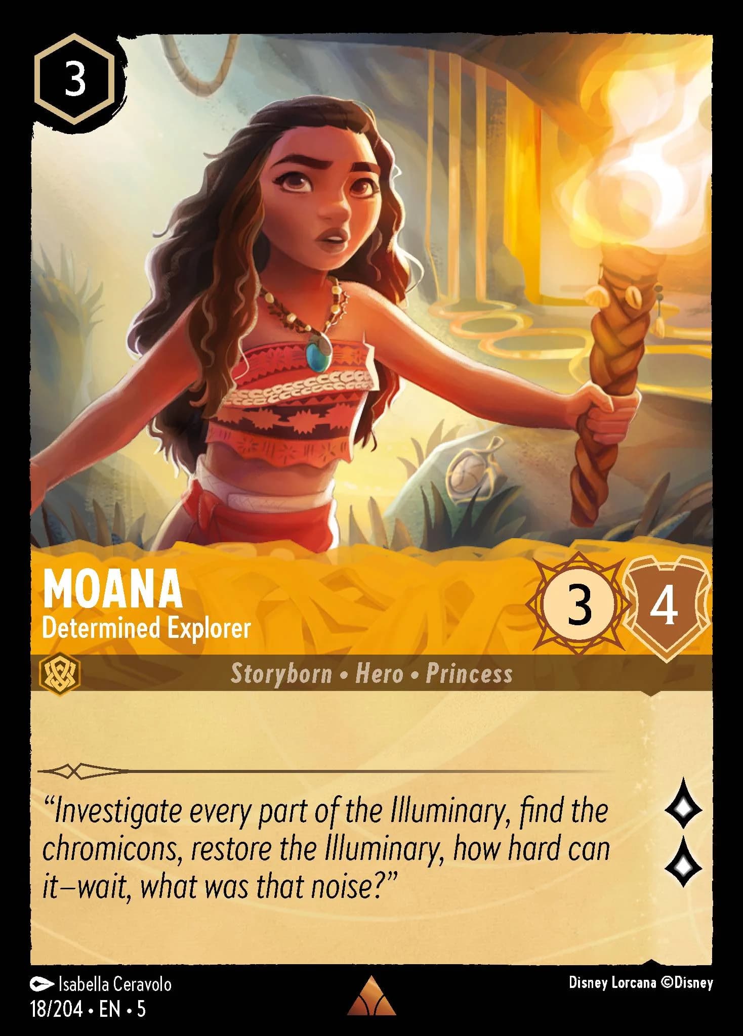 Moana - Determined Explorer 18/204 from Shimmering Skies