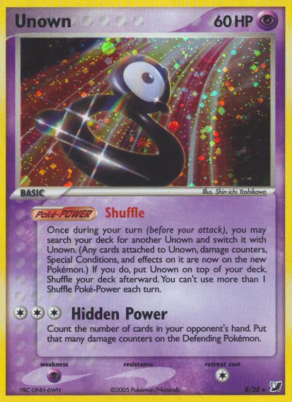 Unown B from EX Unseen Forces