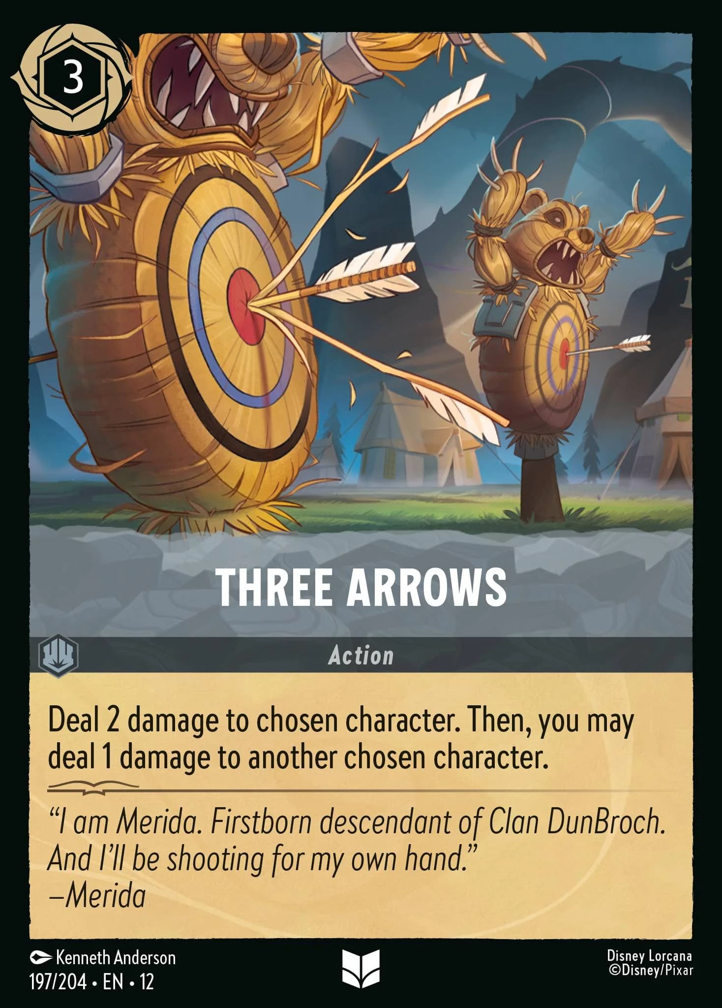Three Arrows 197/204 from Wilds Unknown