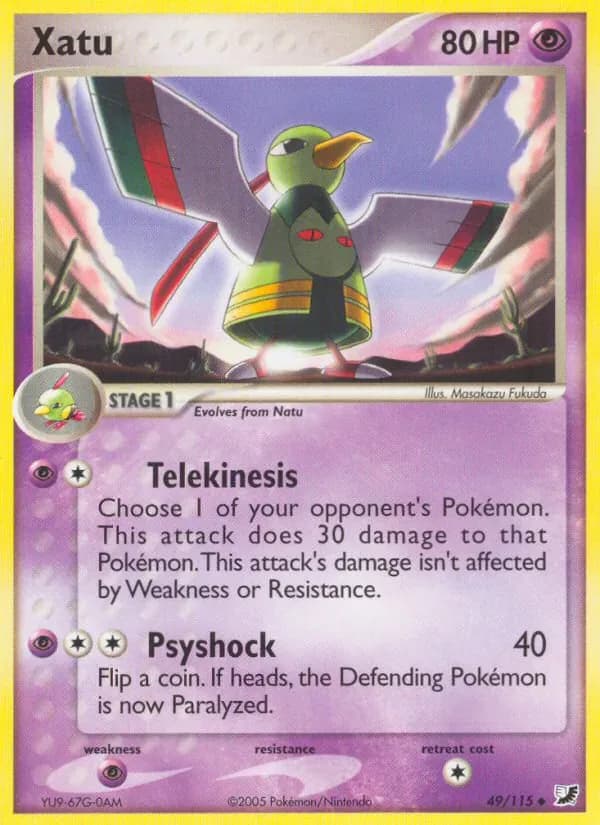 Xatu 49/115 from EX Unseen Forces