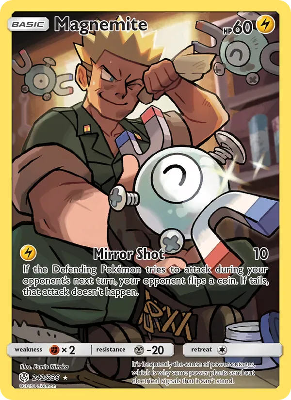 Magnemite 242/236 from Cosmic Eclipse
