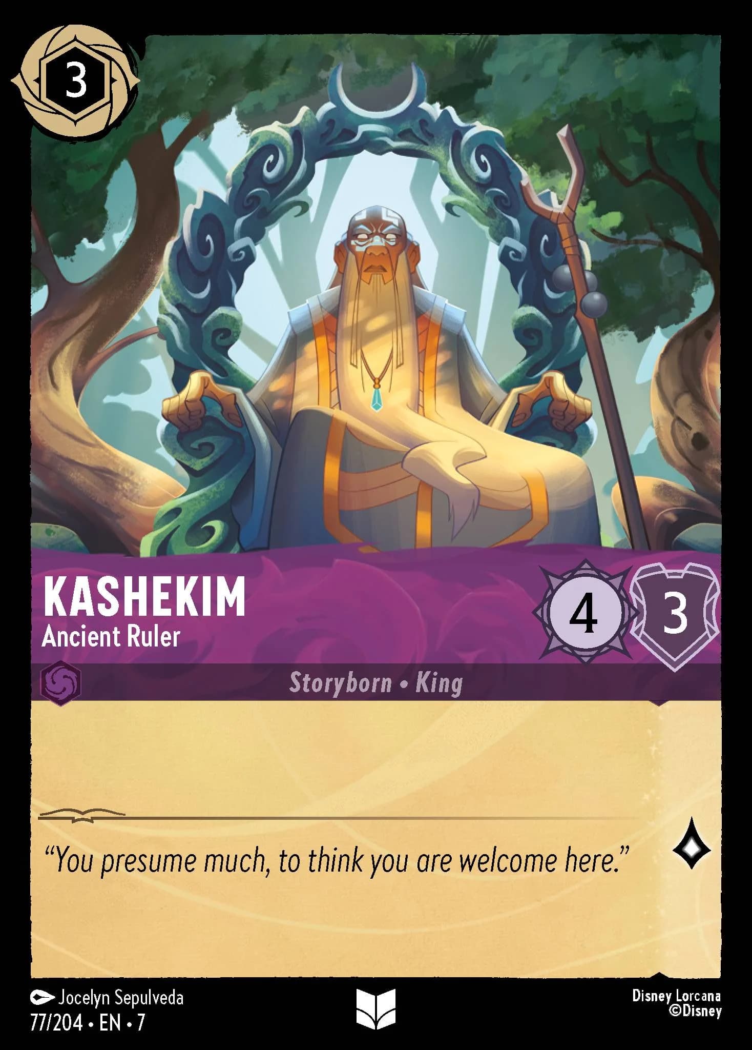 Kashekim - Ancient Ruler 77/204 from Archazia's Island