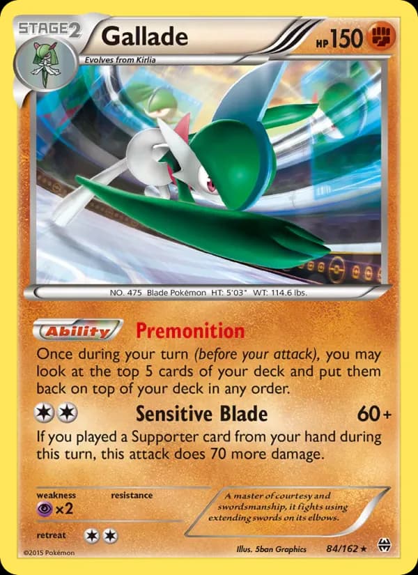 Gallade 84/162 from BREAKthrough