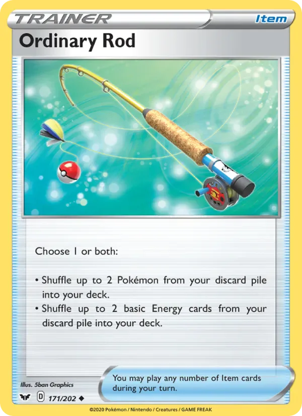 Ordinary Rod 171/202 from Sword & Shield