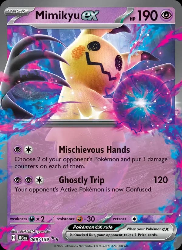 Mimikyu ex 069/159 from Journey Together