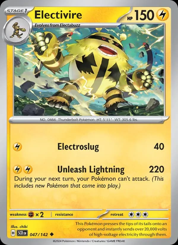 Electivire 047/142 from Stellar Crown
