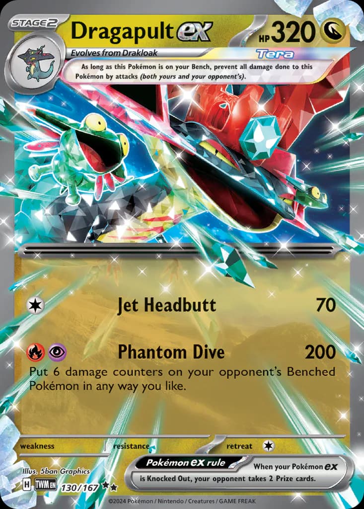 Dragapult ex 130/167 from Twilight Masquerade