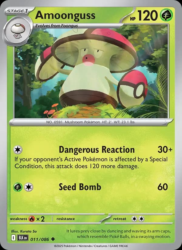 Amoonguss 011/86 from Black Bolt