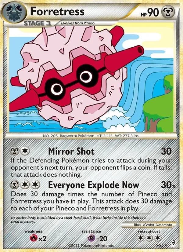 Forretress 5/95 from Call of Legends