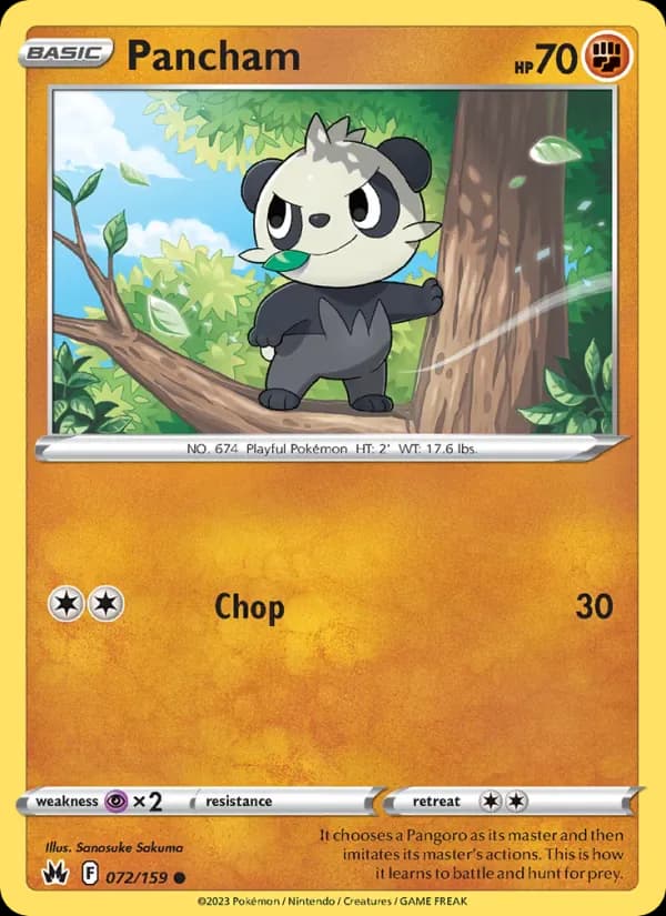 Pancham 072/159 from Crown Zenith