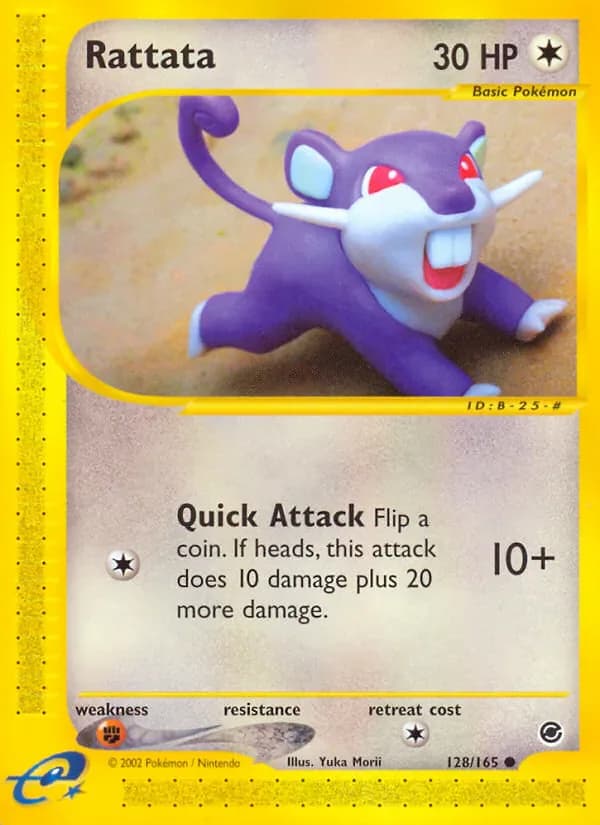 Rattata 128/165 from Expedition Base Set