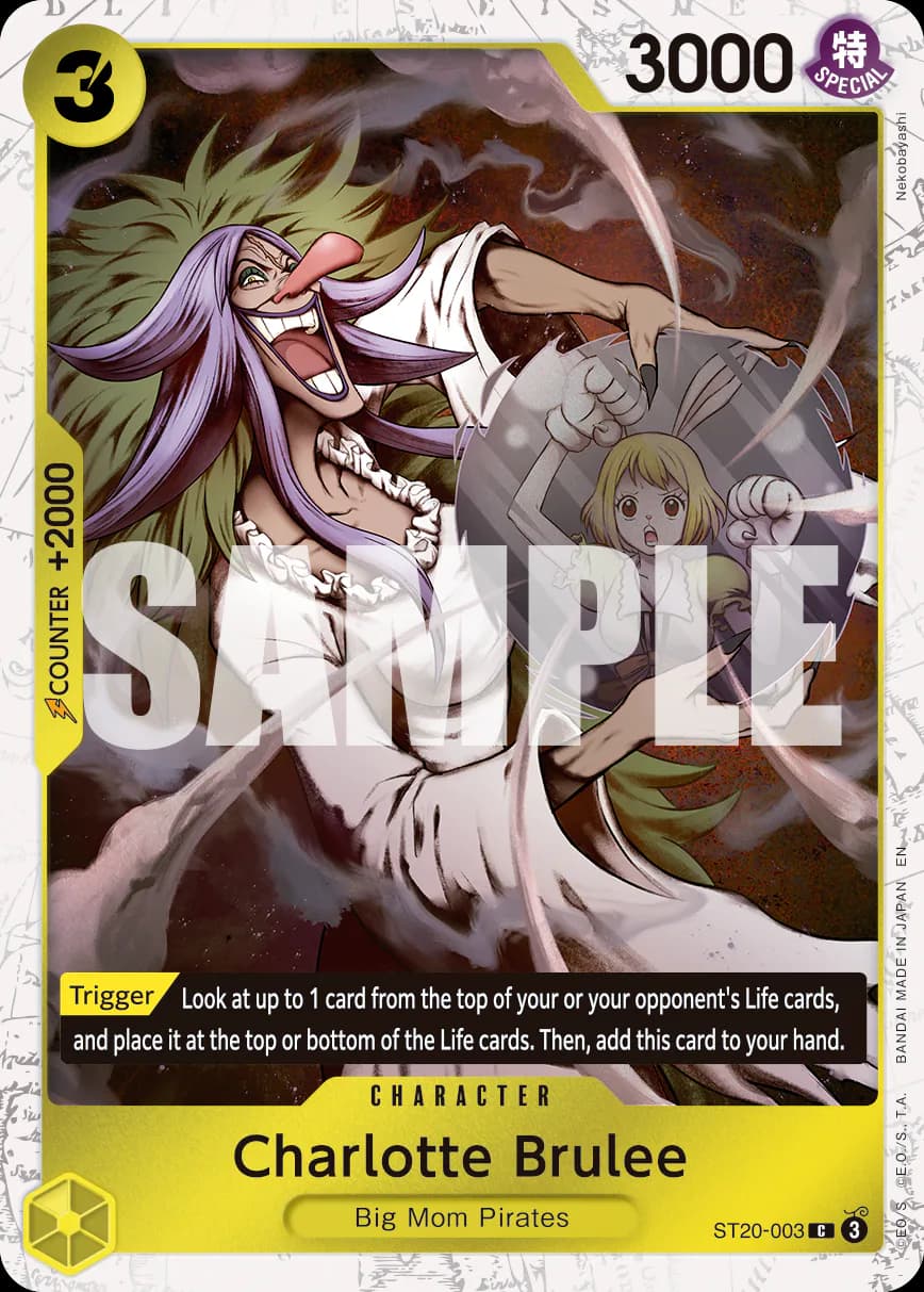 Charlotte Brulee ST20-003 Official alternate printing 1