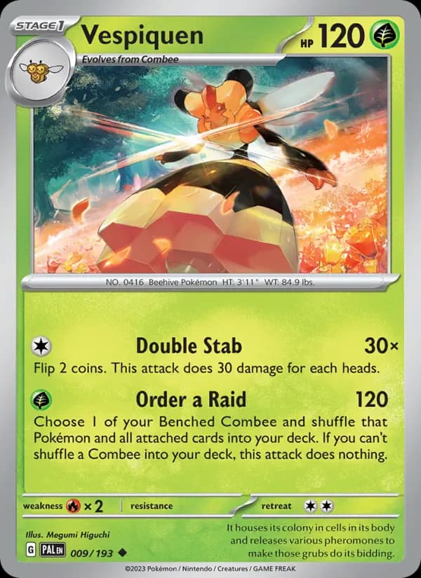 Vespiquen 009/193 from Paldea Evolved