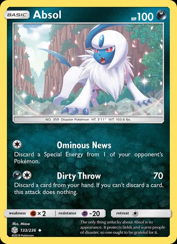 Absol 133/236 from Cosmic Eclipse