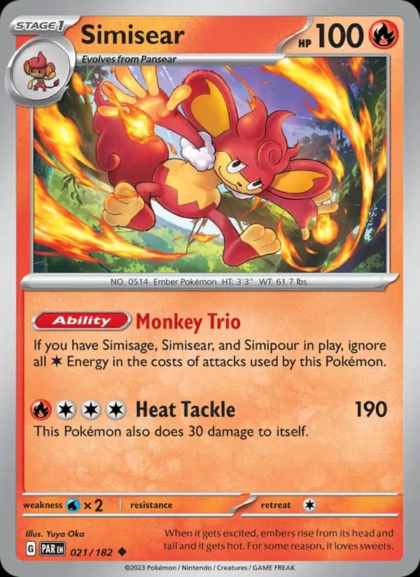 Simisear 021/182 from Paradox Rift
