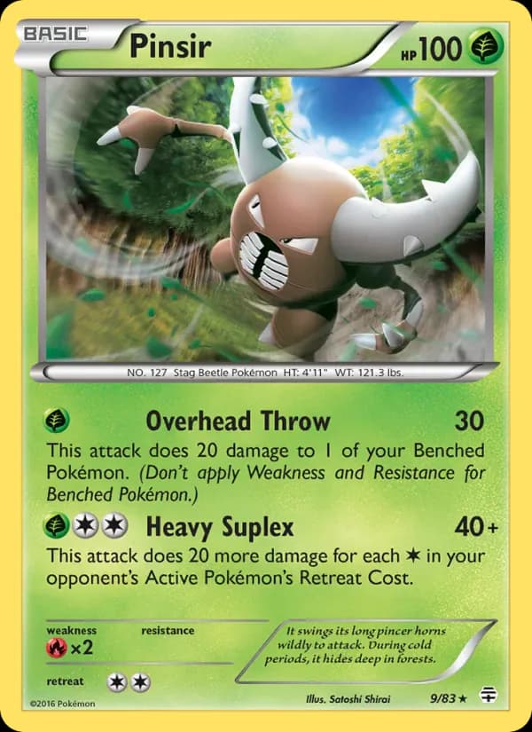 Pinsir 9/83 from Generations