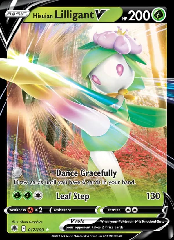 Hisuian Lilligant V 017/189 from Astral Radiance