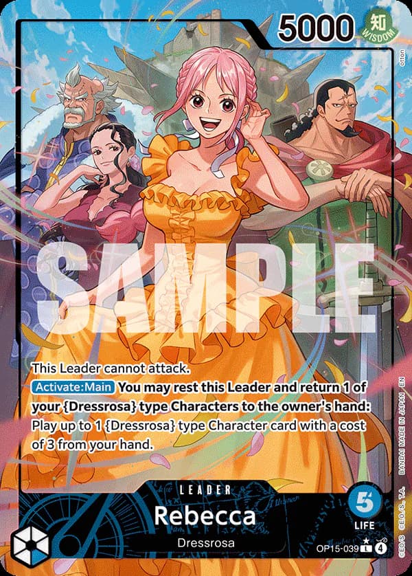 Rebecca OP15-039 Official alternate printing 1