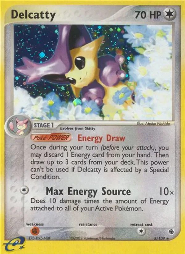 Delcatty 5/109 from EX Ruby & Sapphire