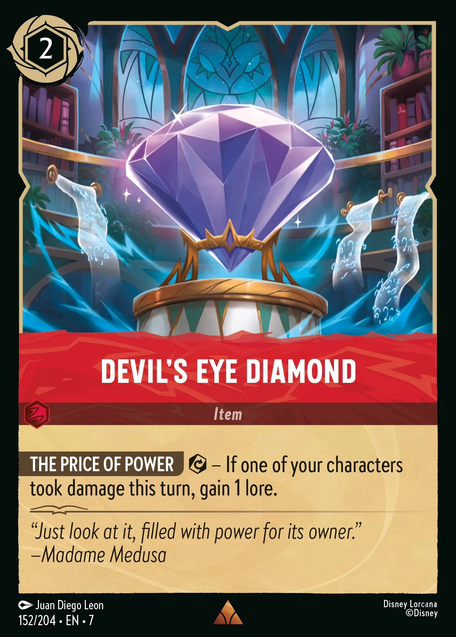 Devil's Eye Diamond 152/204 from Archazia's Island