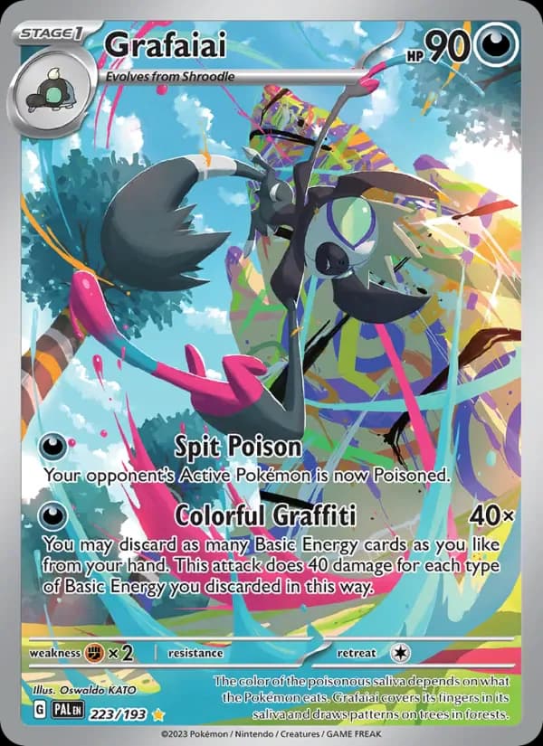 Grafaiai 223/193 from Paldea Evolved