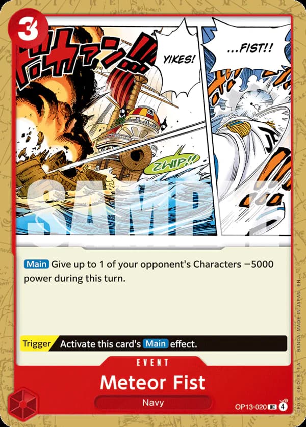 Meteor Fist OP13-020 Standard printing