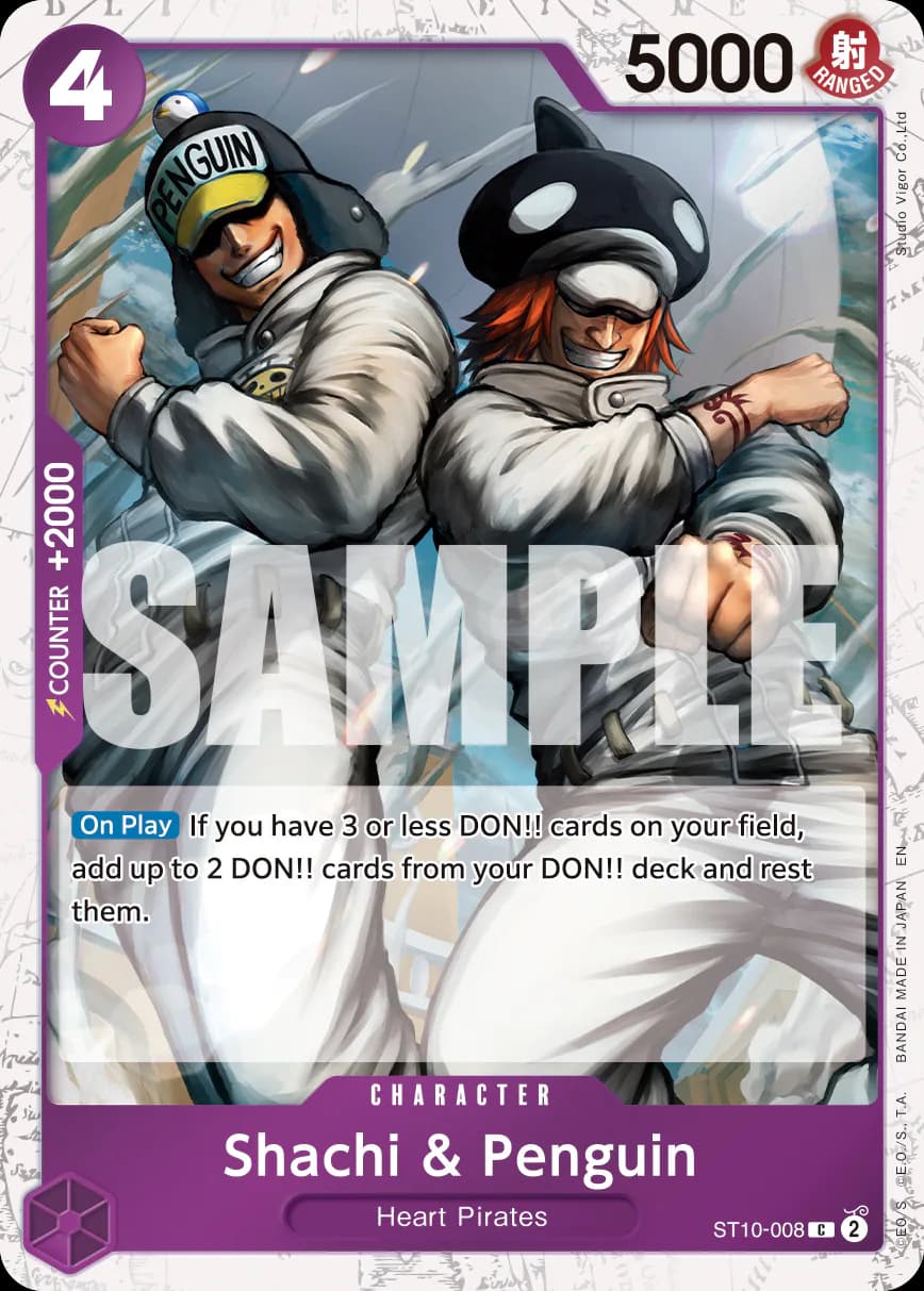 Shachi & Penguin ST10-008 Official alternate printing 3