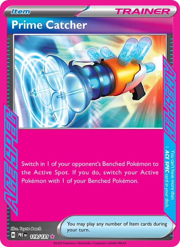 Prime Catcher 119/131 from Prismatic Evolutions