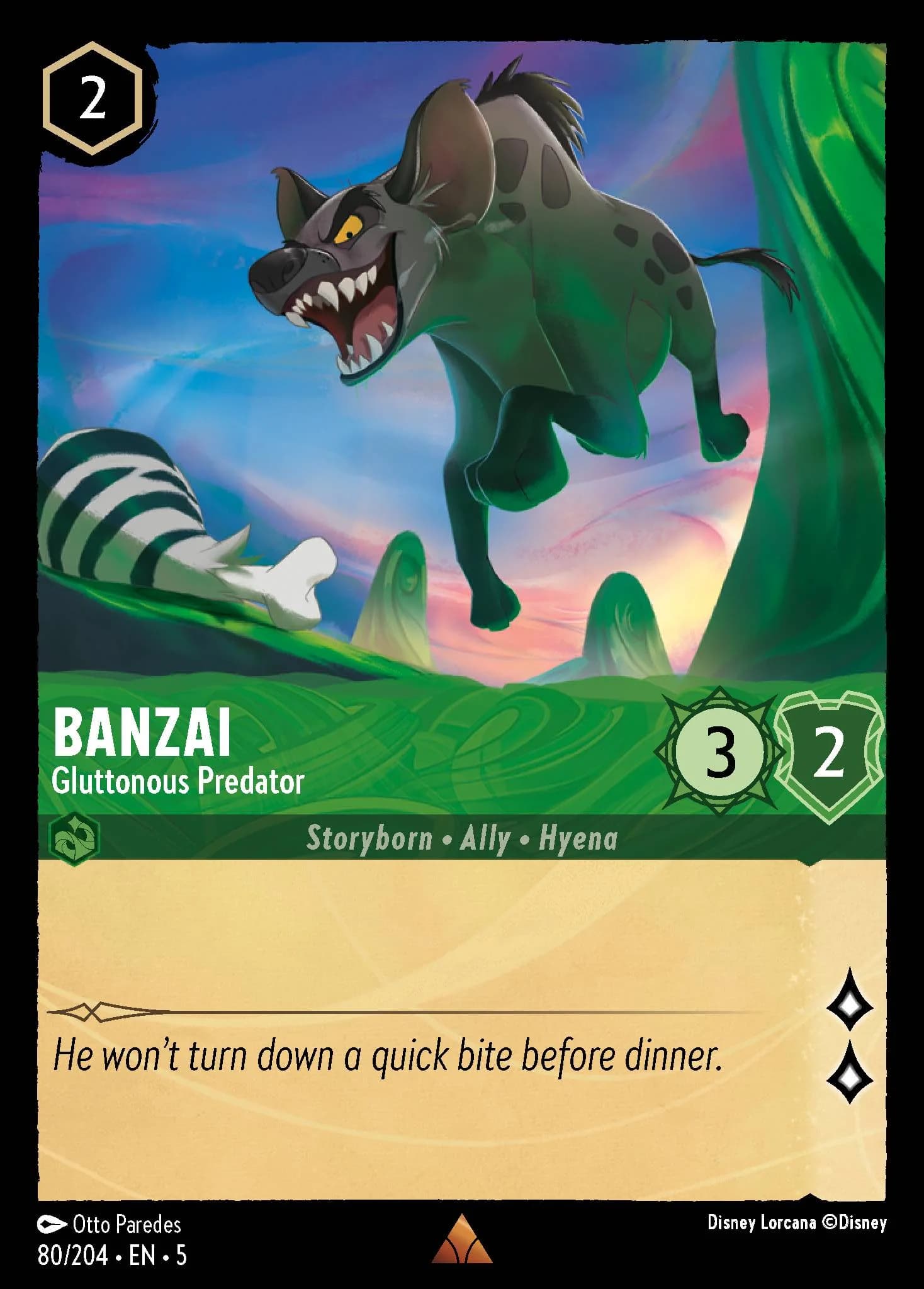 Banzai - Gluttonous Predator 80/204 from Shimmering Skies