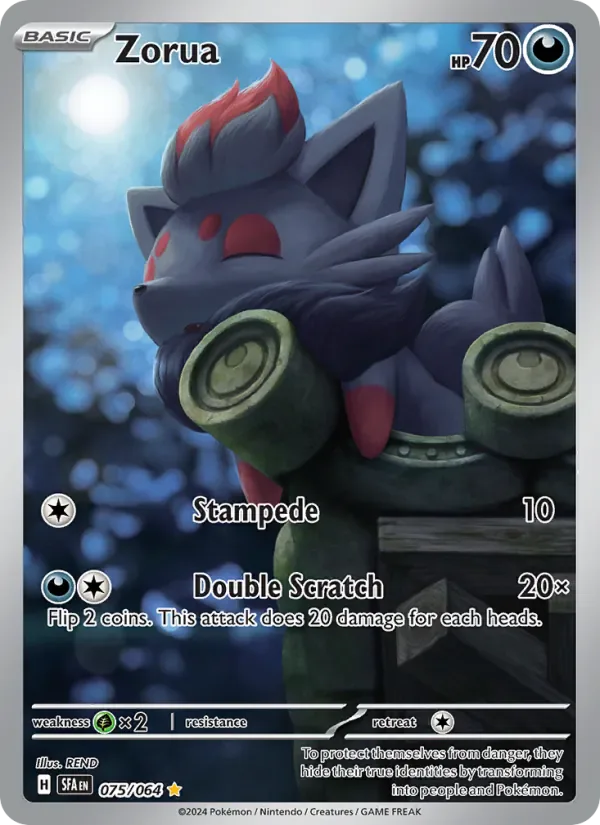 Zorua 075/64 from Shrouded Fable