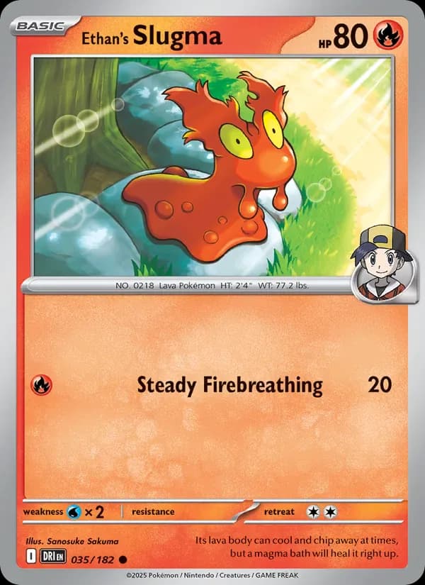 Ethan's Slugma 035/182 from Destined Rivals