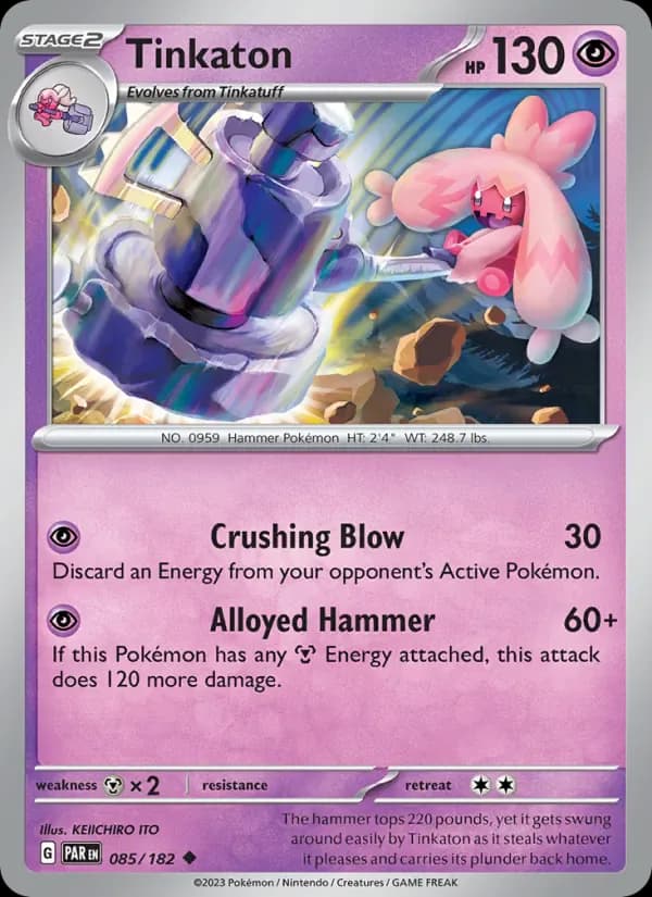 Tinkaton 085/182 from Paradox Rift
