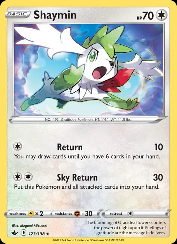 Shaymin 123/198 from Chilling Reign