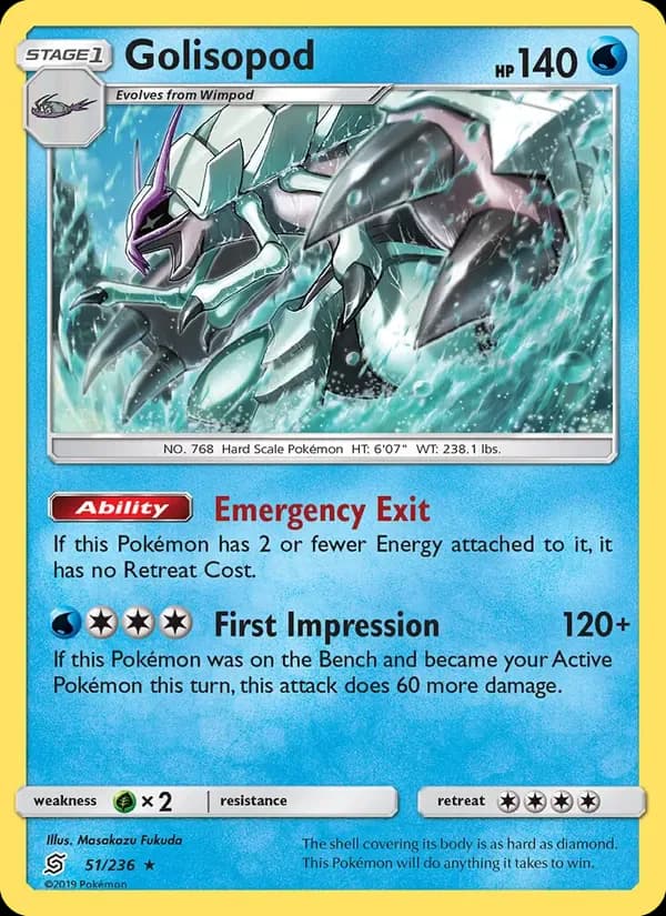 Golisopod 51/236 from Unified Minds