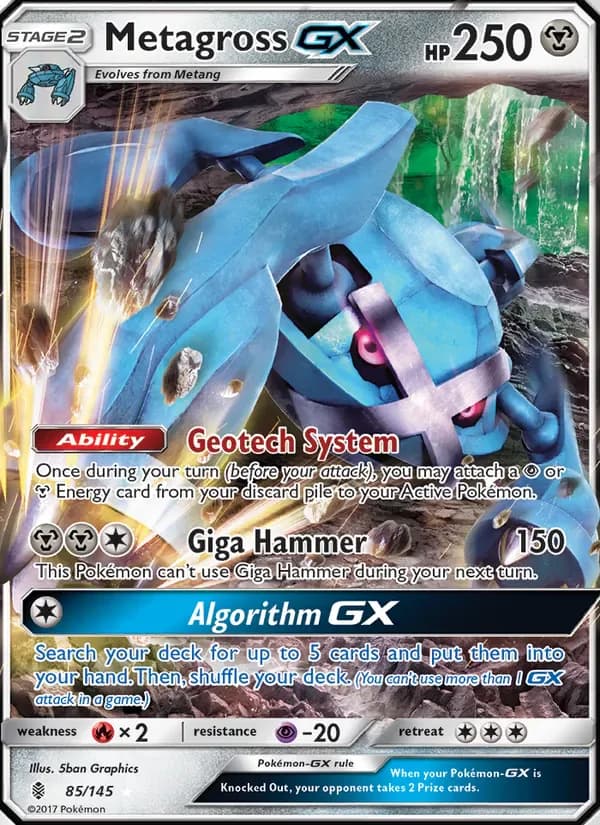 Metagross GX 85/145 from Guardians Rising