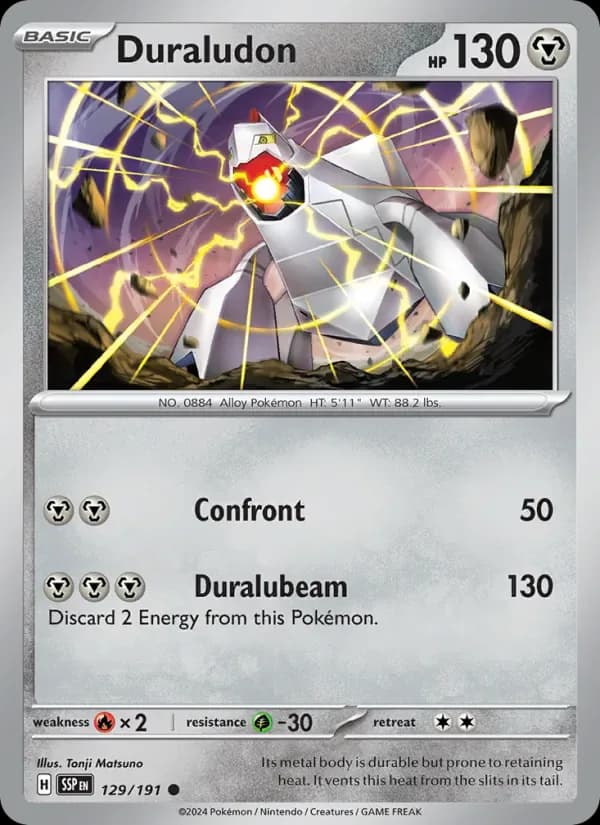Duraludon 129/191 from Surging Sparks