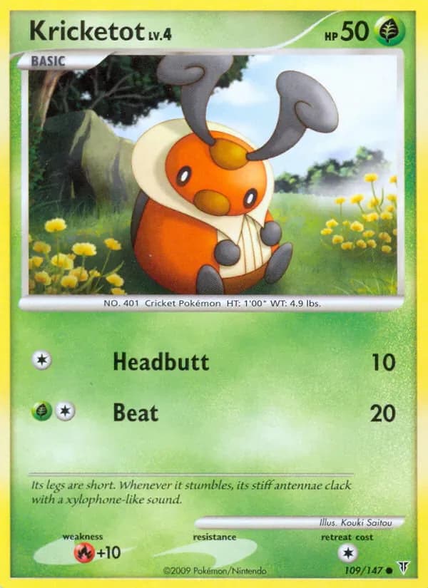 Kricketot 109/147 from Supreme Victors