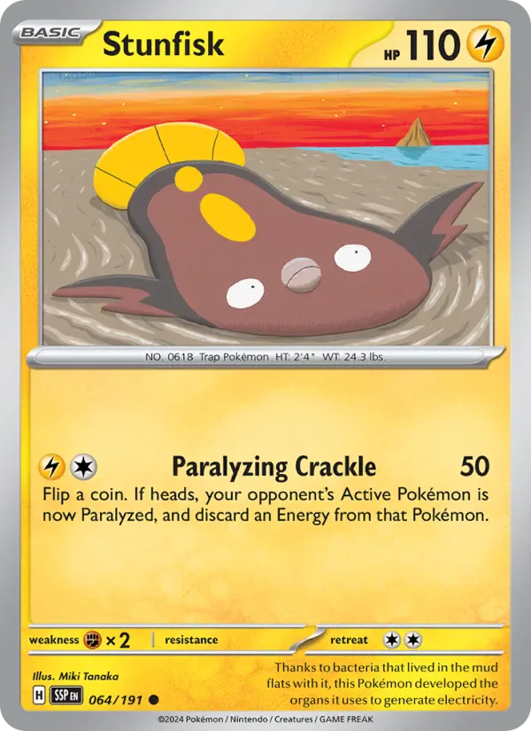 Stunfisk 064/191 from Surging Sparks